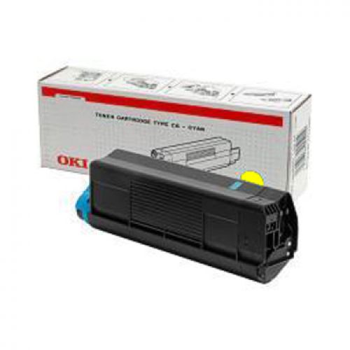 OKI C5650/C5750 Toner Amarelo 2k , Oki , OKI43872305 , 5031713039778